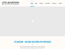 Tablet Screenshot of jtsaviation.com